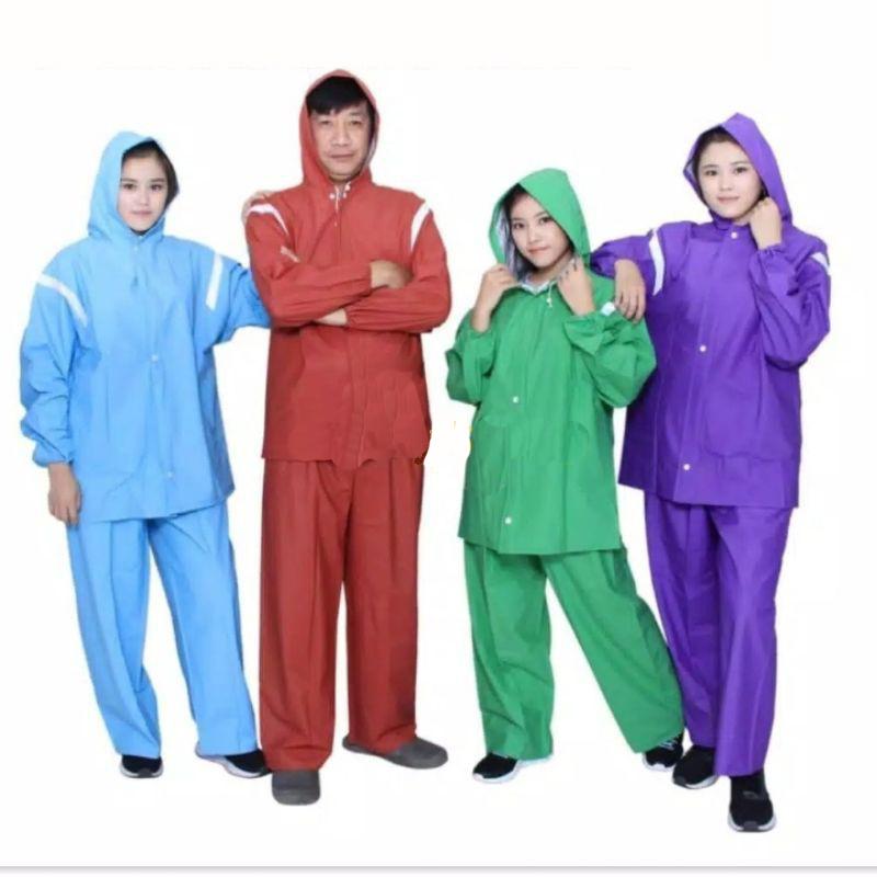 Jas Hujan Setelan Dewasa Penguin CX 7 XL