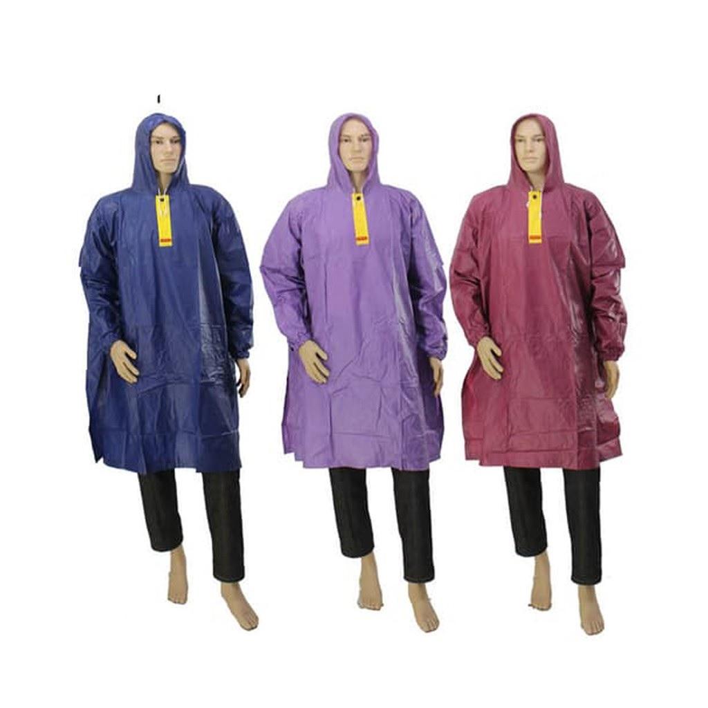 Jas Hujan Poncho Lengan Dewasa Indoplast Rossi