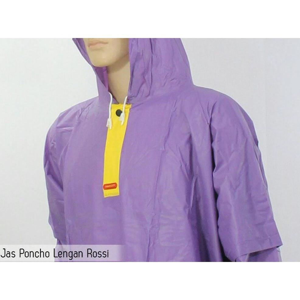 Jas Hujan Poncho Lengan Dewasa Indoplast Rossi