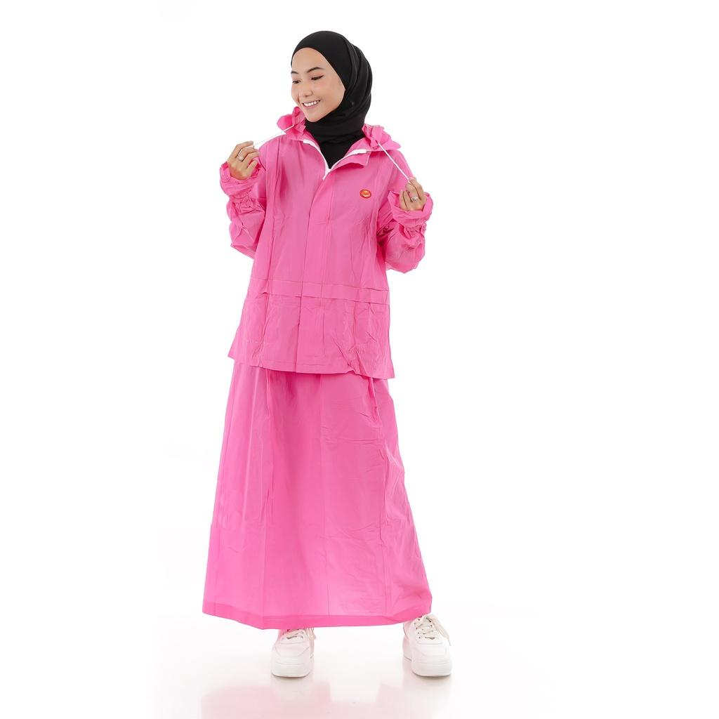 Jas Hujan Setelan Rok Dewasa Indoplast She
