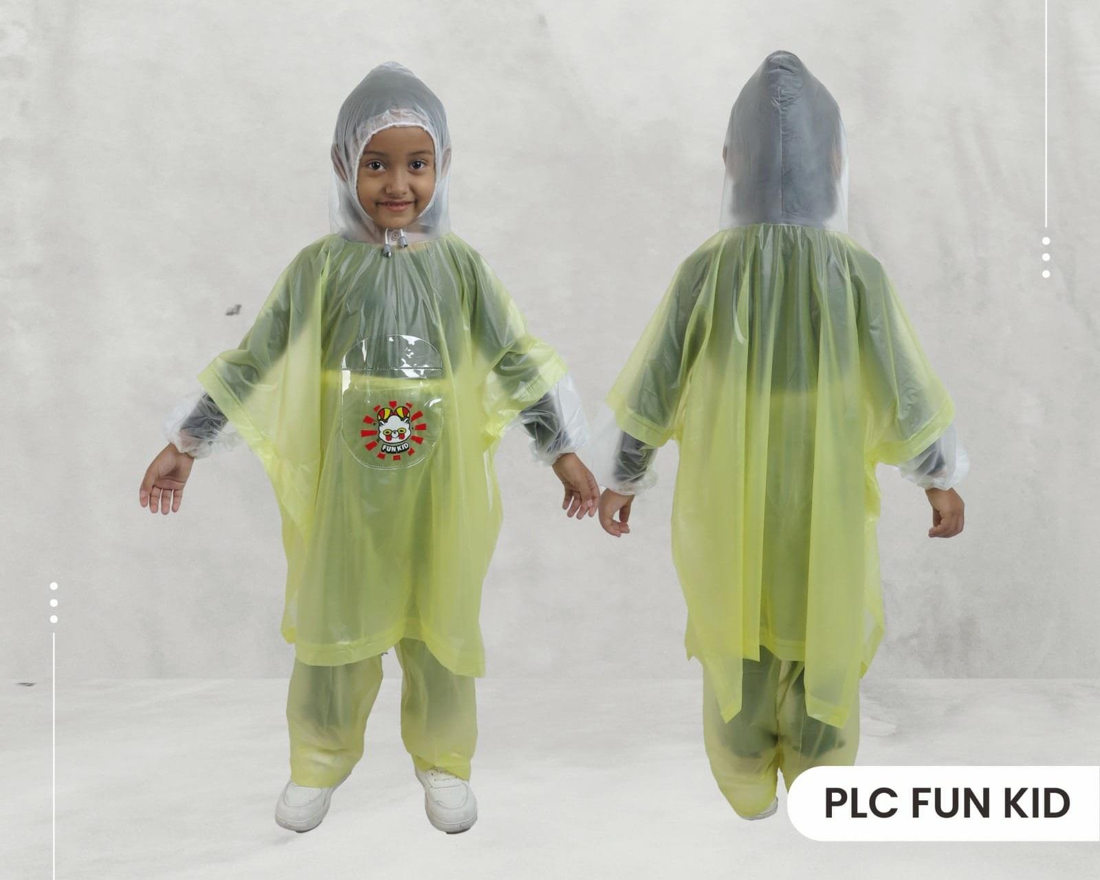 Jas Hujan Poncho Lengan Anak Ibex Fun Kid