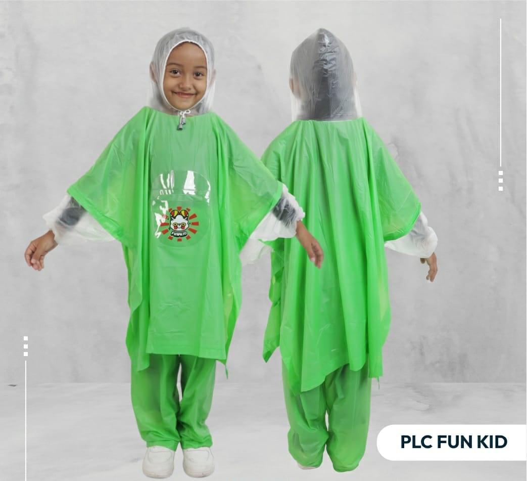Jas Hujan Poncho Lengan Anak Ibex Fun Kid
