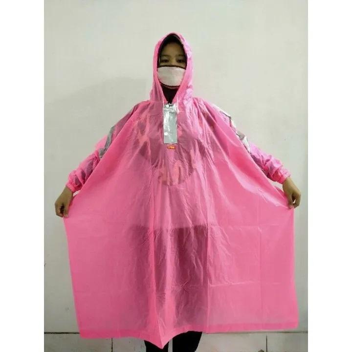 Jas Hujan Poncho Lengan Dewasa Elmondo Lexi