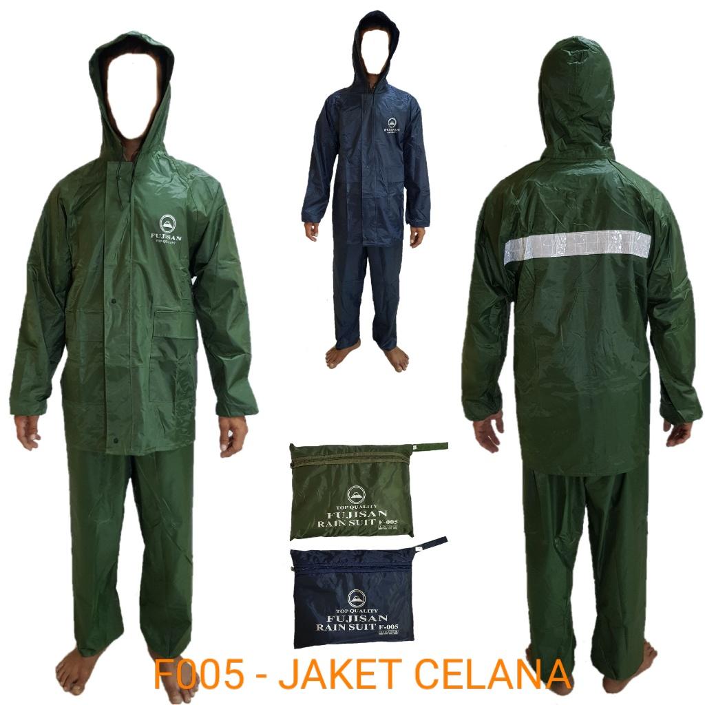 Jas Hujan Setelan Dewasa Fujisan F005 Parasut