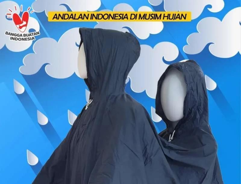 Jas Hujan Poncho 2 in 1 Dewasa Elephant Brand