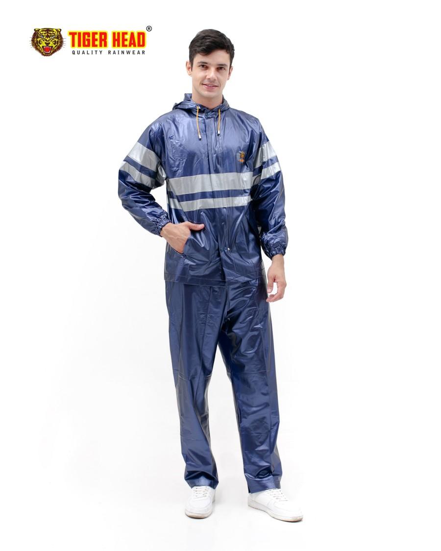 Jas Hujan Setelan Dewasa Tiger Head Urban