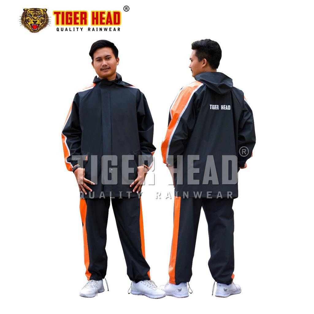 Jas Hujan Setelan Dewasa Tiger Head Logan