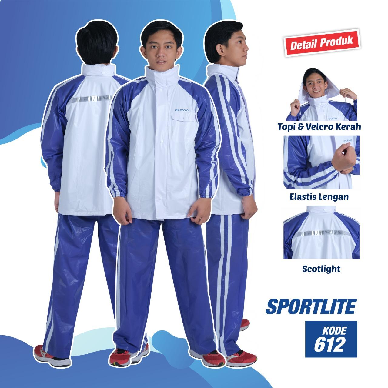 Jas Hujan Setelan Dewasa Plevia Sportlite