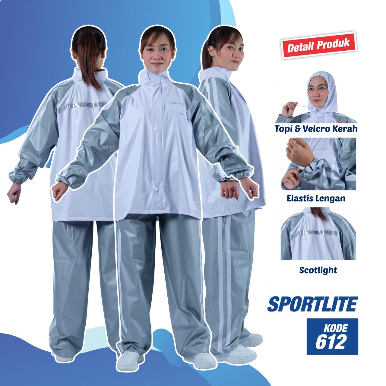 Jas Hujan Setelan Dewasa Plevia Sportlite