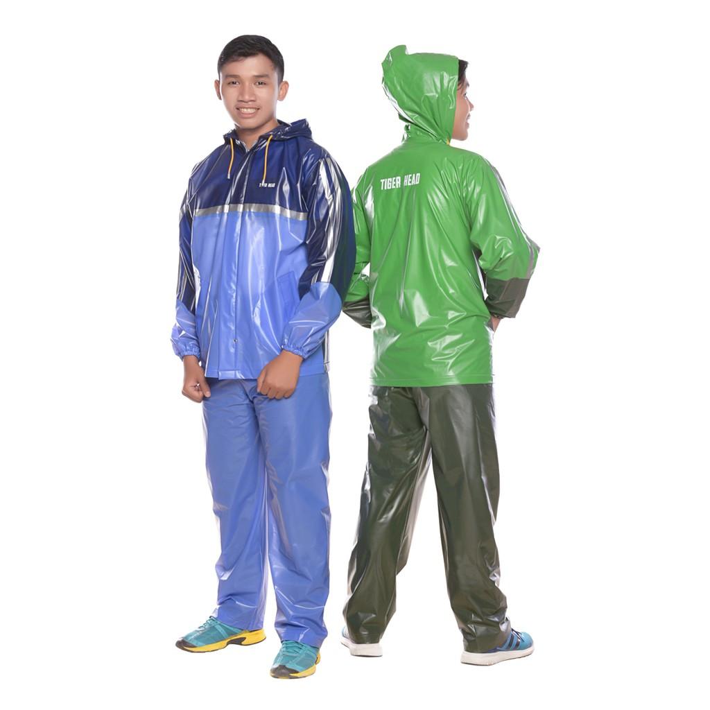 Jas Hujan Setelan Dewasa Tiger Head Pajero Strech