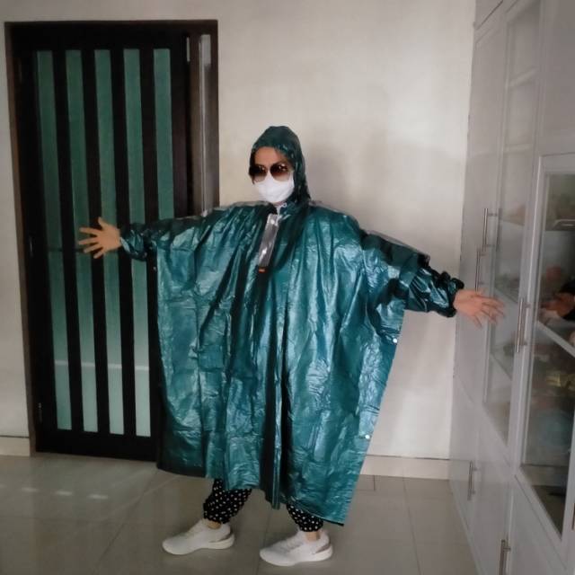 Jas Hujan Poncho Lengan Dewasa Elmondo Funtastic 703