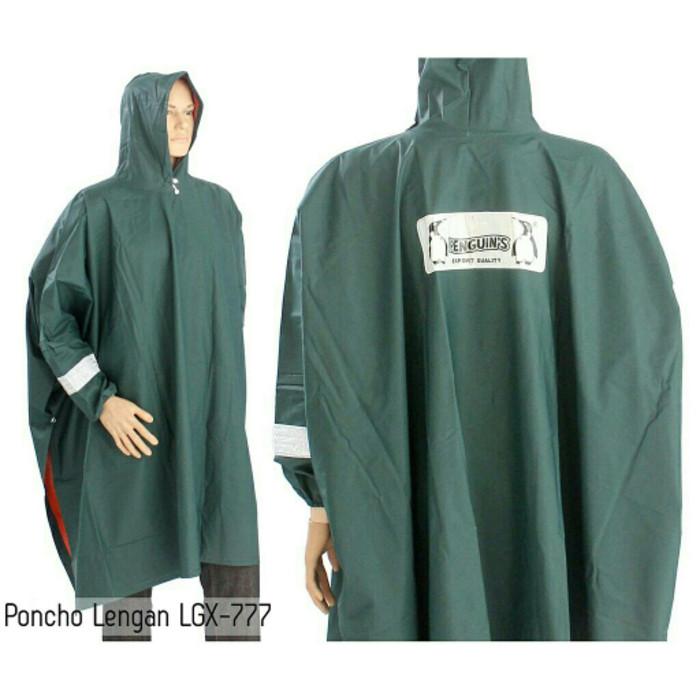 Jas Hujan Poncho Lengan Dewasa Penguin LGX 777