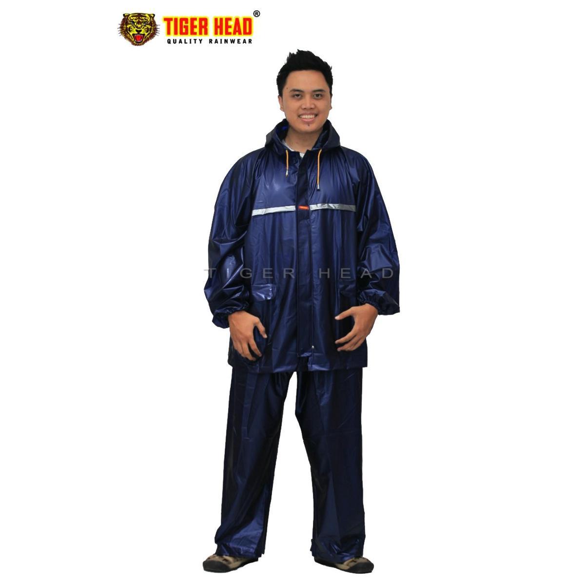 Jas Hujan Setelan Dewasa Tiger Head Sumo Ukuran Jumbo Besar