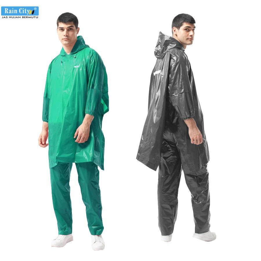 Jas Hujan Poncho Lengan Celana Dewasa Ralen Star Leo