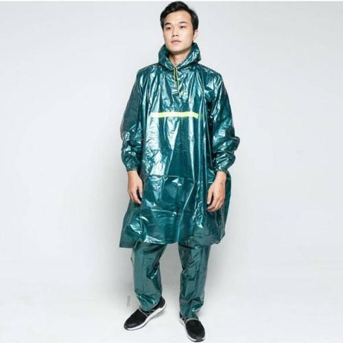 Jas Hujan Poncho Lengan Celana Dewasa Tiger Head Exclusive