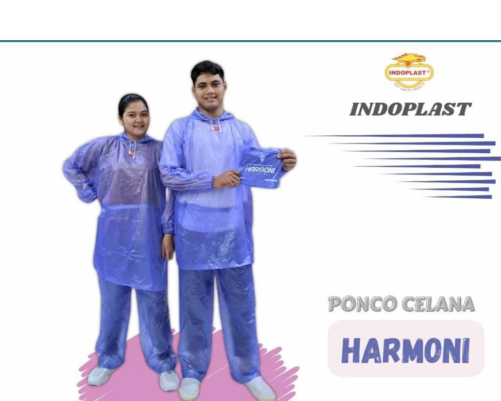 Jas Hujan Poncho Lengan Celana Indoplast Harmoni