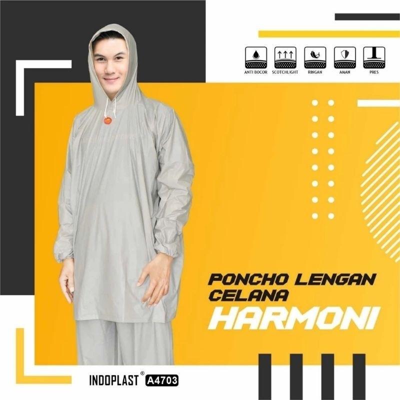 Jas Hujan Poncho Lengan Celana Indoplast Harmoni