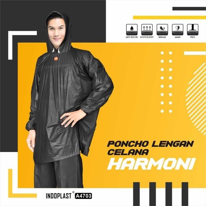 Jas Hujan Poncho Lengan Celana Indoplast Harmoni