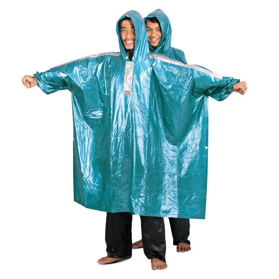 Jas Hujan Poncho Lengan 2 Kepala Dewasa Elmondo 2 in 1 Funtastic 708