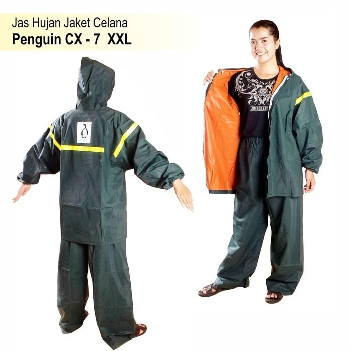Jas Hujan Setelan Dewasa Penguin CX 7 XXL