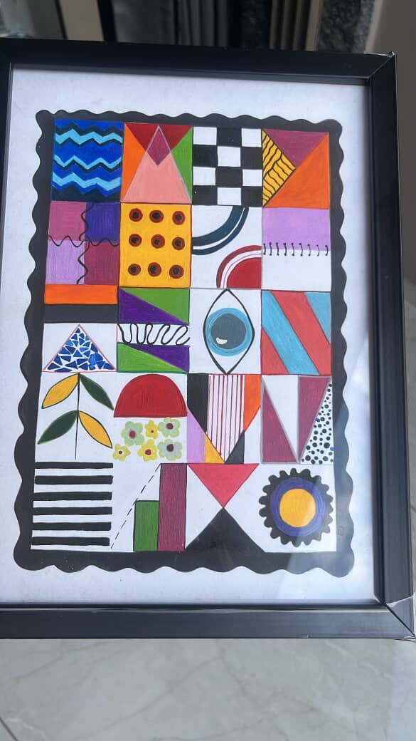 Color Blocks – Modern Geometric Wall Art