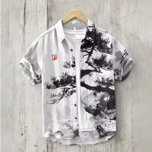 Men's Casual Printed Shirt