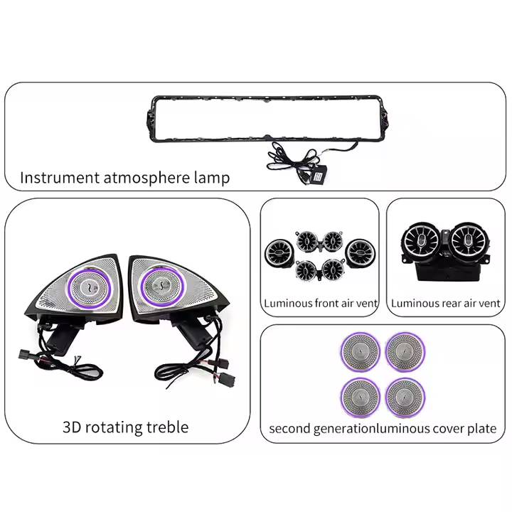 Auto Mercedes Benz E-class W213 Lighting System Ambient Light Kit Car LED Styling Car Interior Ambient Lights for 