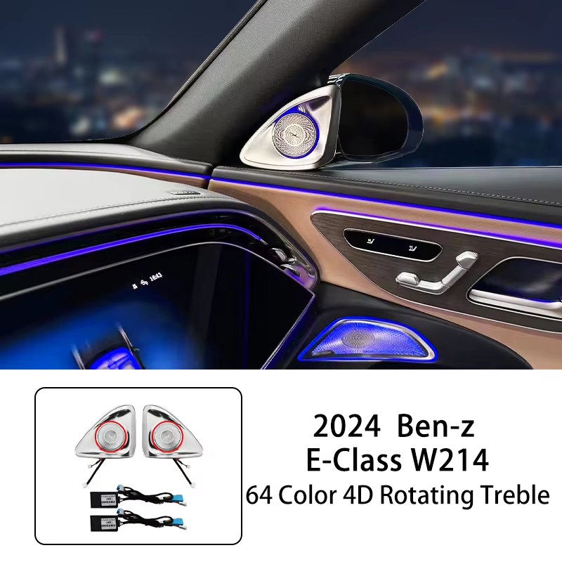 Co-pilot Decorative Panel for Mercedes-Benz W214 E260L E300L Atmosphere Light Passenger Dashboard Decorative Atmosphere Light