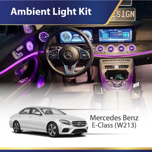 Auto Mercedes Benz E-class W213 Lighting System Ambient Light Kit Car LED Styling Car Interior Ambient Lights for 