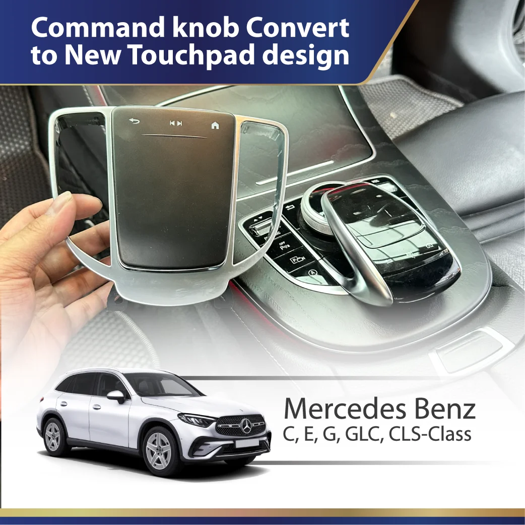 Mercedes Command knob convert to New Touchpad design