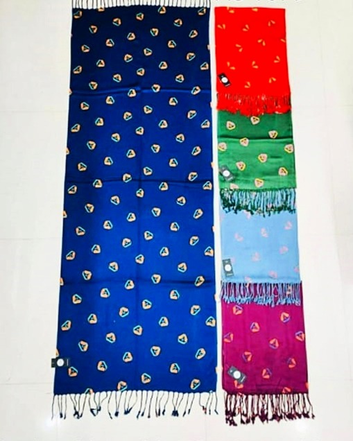 Printed Satin Scarf / Stole / Hijab / Duapatta