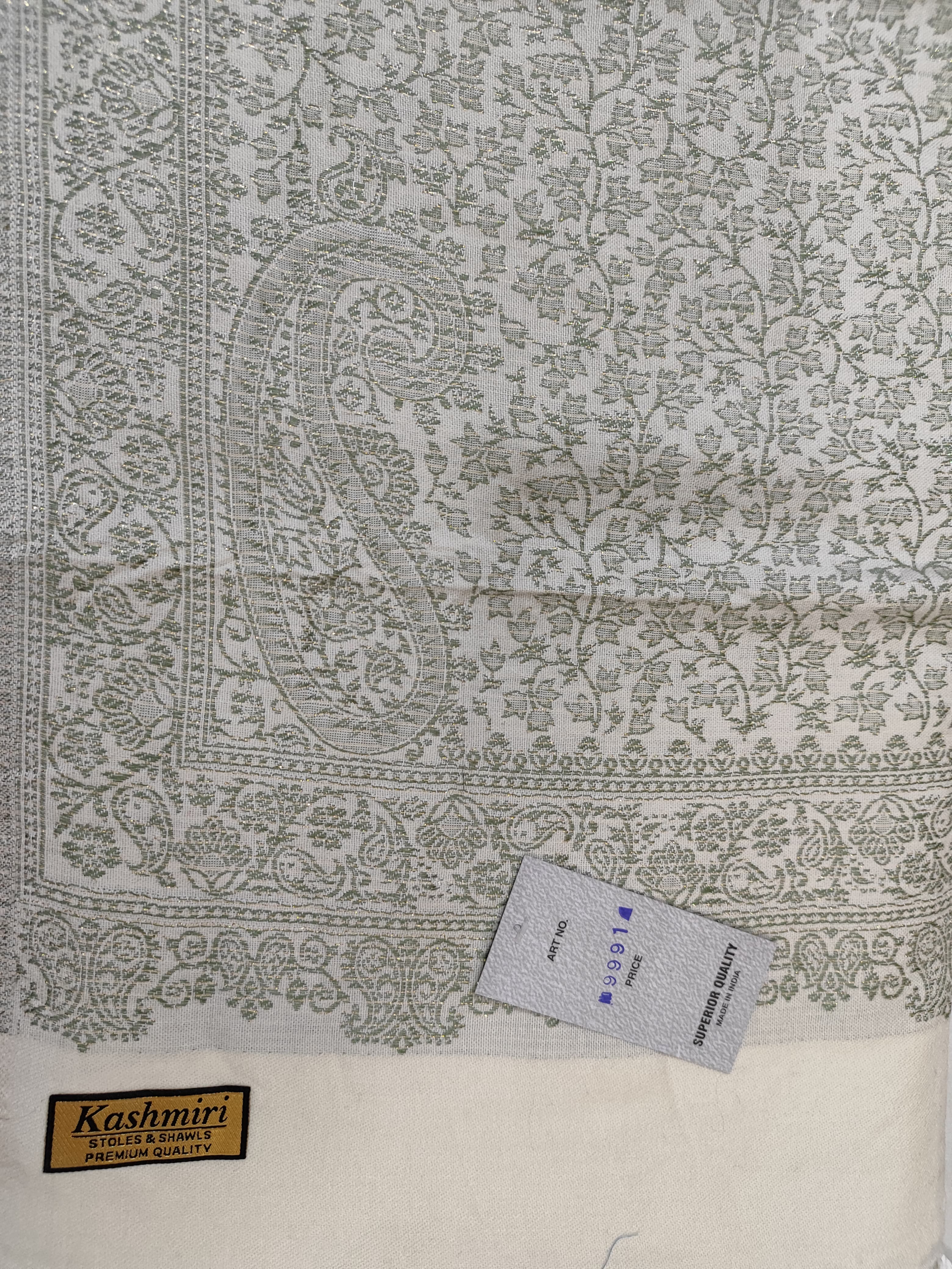 Kashmiri Embroidered Shawl