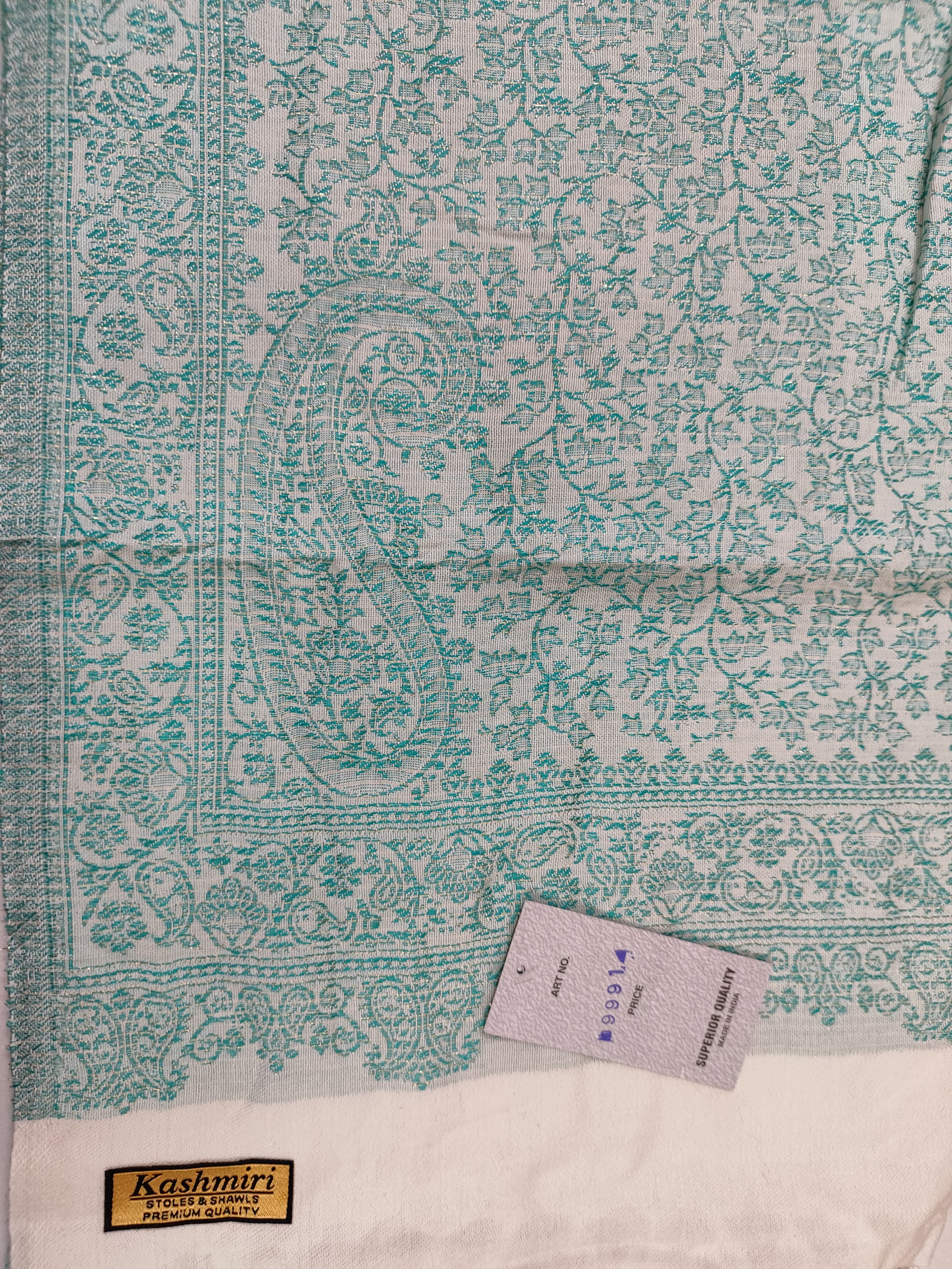 Kashmiri Embroidered Shawl