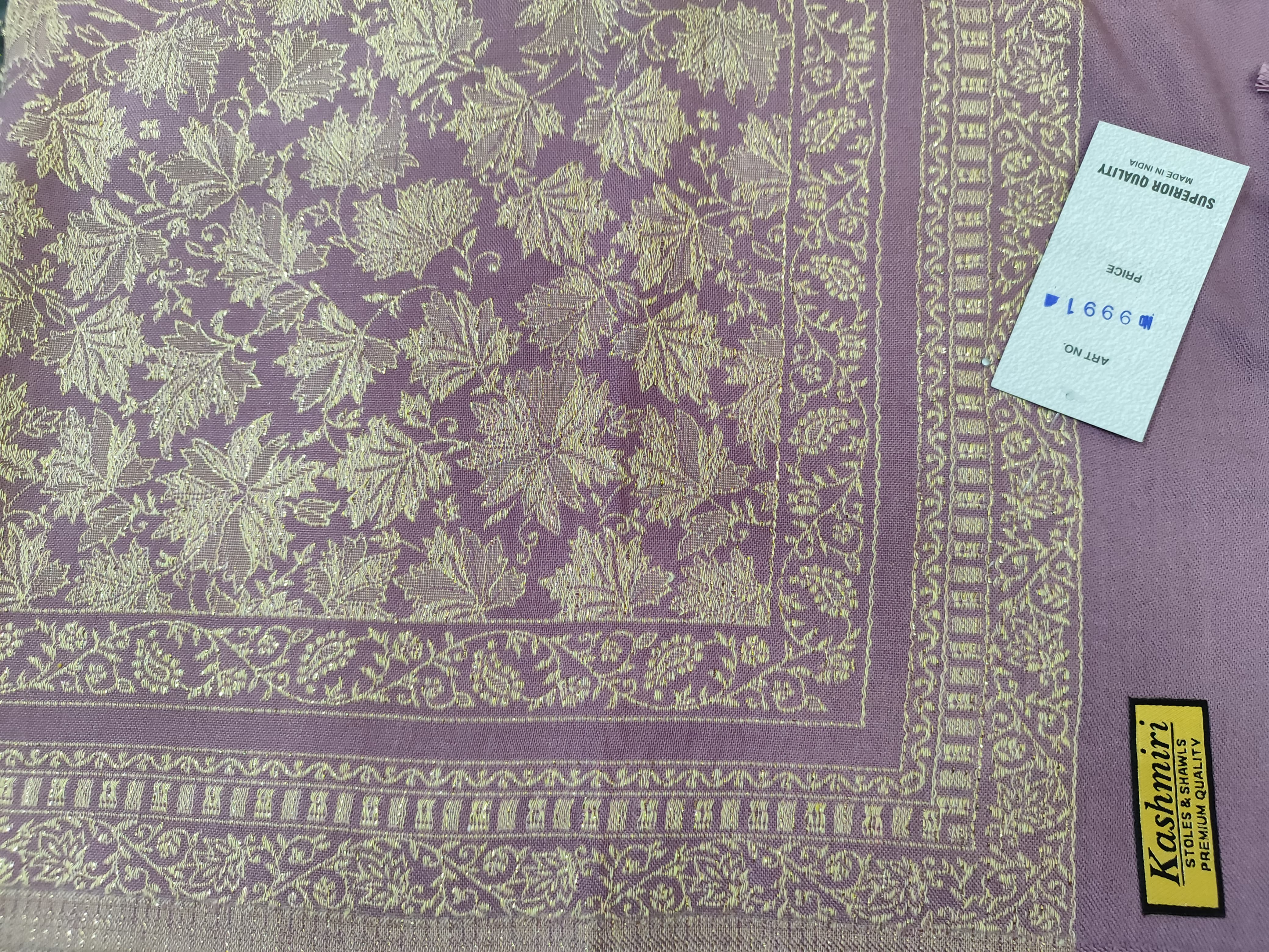 Kashmiri Embroidered Shawl