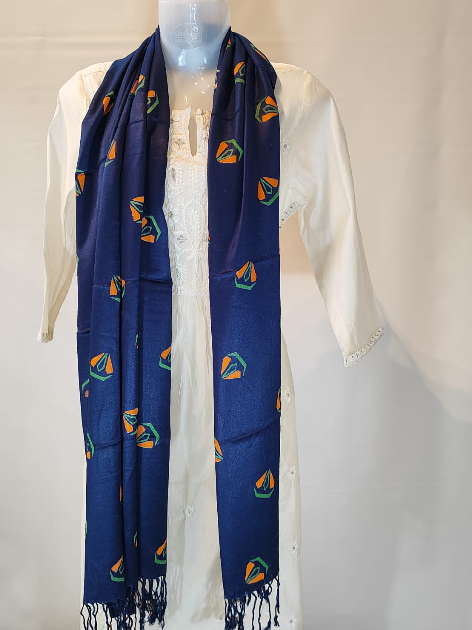 Printed Satin Scarf / Stole / Hijab / Duapatta