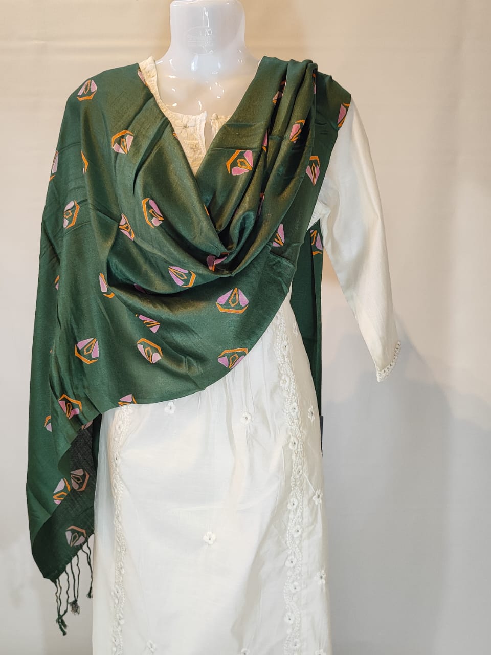 Printed Satin Scarf / Stole / Hijab / Duapatta