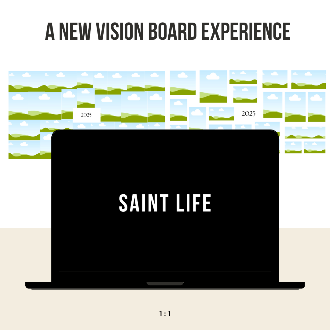 Saint Life Vision Board