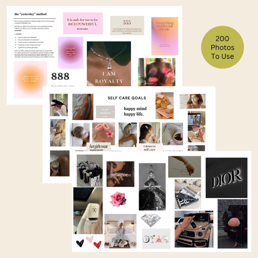 Saint Life Vision Board