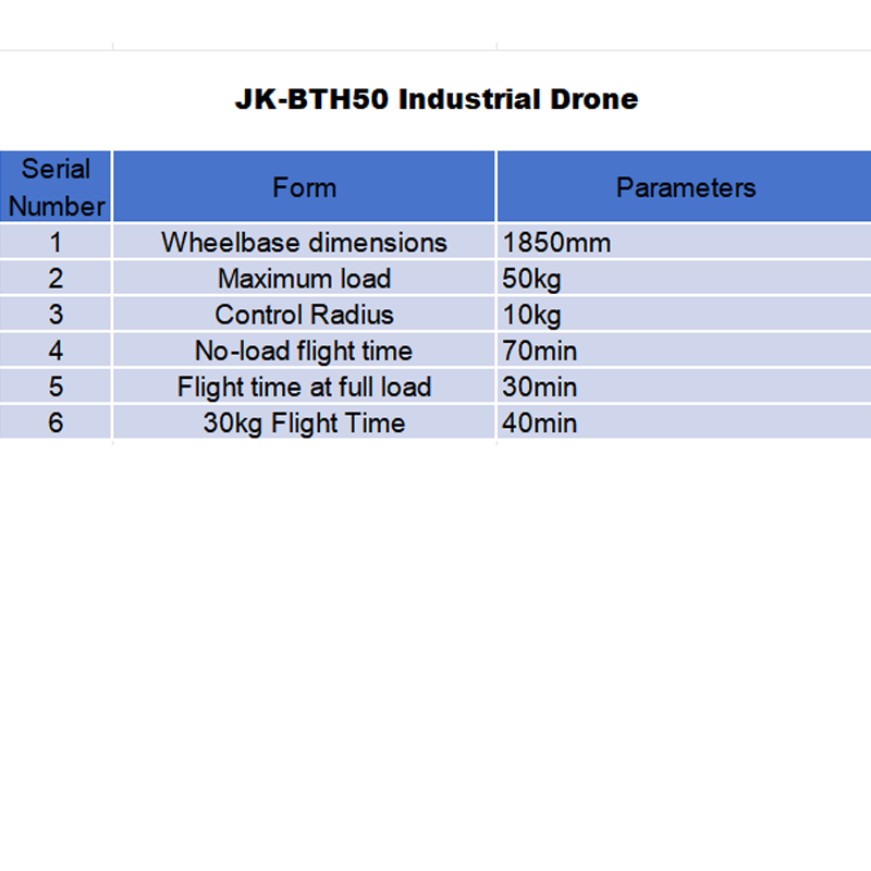 JK-BTH50 Industrial Drone