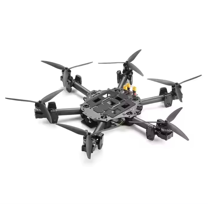 Load 6 kg KN 106 FPV drone large capacity quadcopter 10 13 15 inch drone Customizable night vision thermal imaging tracking
