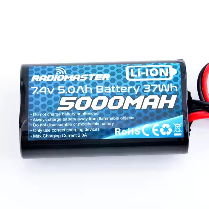For RadioMaster TX12 16S Zorro RC Long Life 5000mAh Metal Drone Battery 2-6S Drone