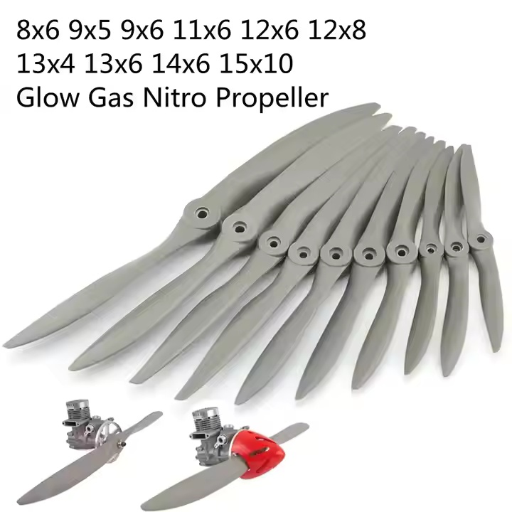 Gemfan APC Shape 8" to 15" 12x8 Fiberglass Nylon Propeller for Nitro Aircraft