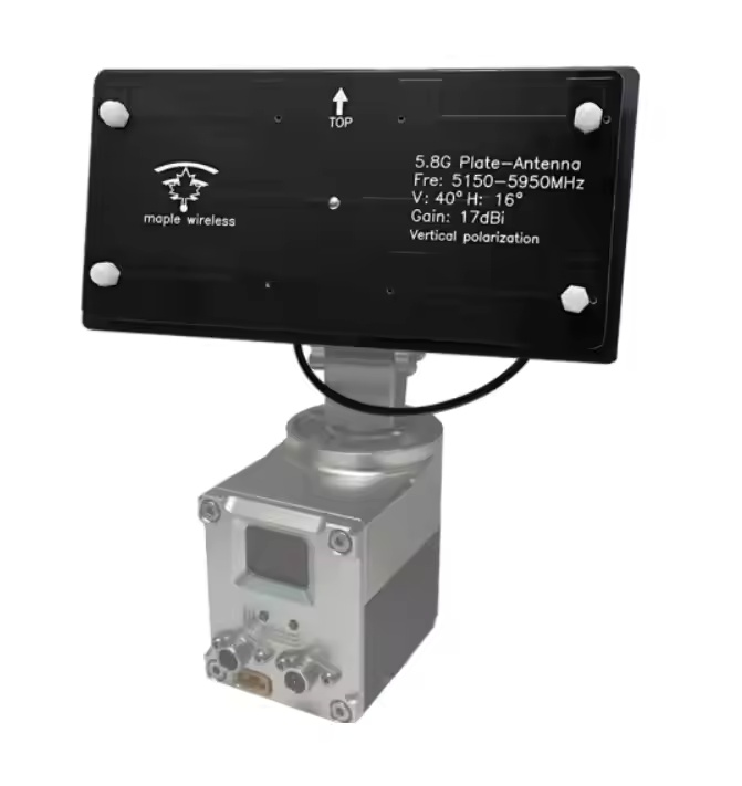 Maple Wireless 17dBi Directional Antenna Directional Patch Antenna with Shape Memory Alloy Connector SIYI HM30 RC Drone