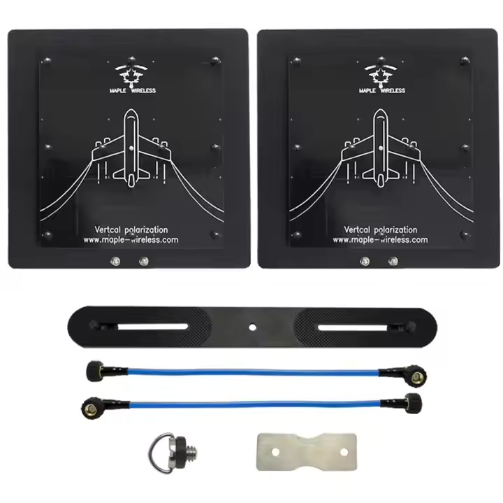 SIYI HM30 RC Drone Antenna 4.9/5.8Ghz 21dBi 20dBi Directional High Gain Patch Antenna with SMA Connector Made of Durable Plastic
