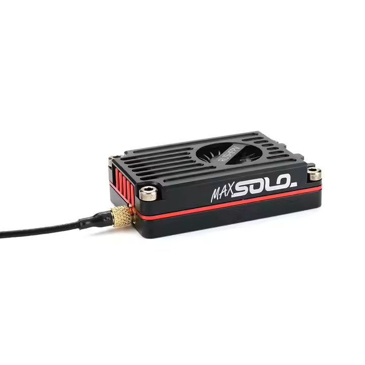 RUSHFPV rush solo max VTX 2.5W video transmitter high power CNC shell inner fan FPV long distance drone fpv drone vtx