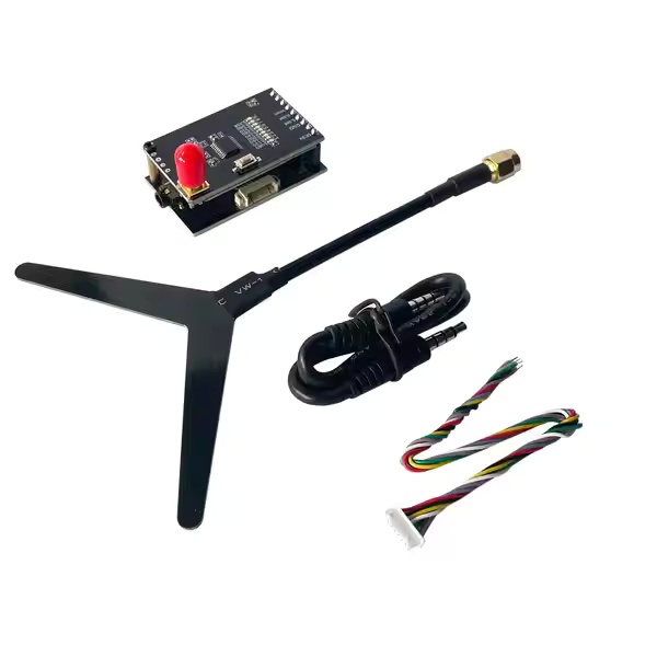 PFLY 1.2/1.3 GHz VRX Long Range FPV Video Receiver with Video and Audio Output 9CH Plastic Material for RC Drone Goggles Monitor