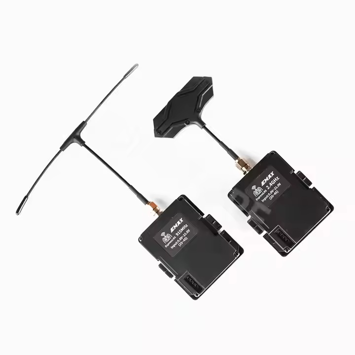 Emax Aeris Link Micro Display/TX 915M 2W/2.4G 1w RF Transmitter Module Receiver with Cooling Fan OLED for RC Aircraft FPV Drone