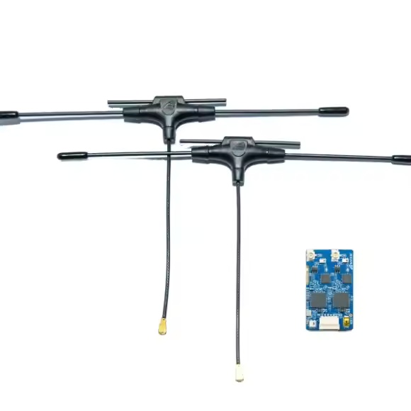 BAYCKRC 900MHz | 2.4GHz ELRS Dual Band Gemini Receiver Diversity ELRS 915 2.4G Dual Antenna RC FPV Racing Drone DIY