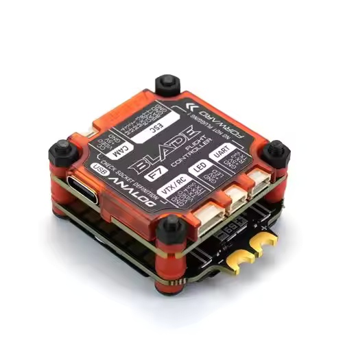 RUSHFPV RUSH BLADE V2 F722 Analog/Digital Flight Controller Extreme 60A 128K BLHELI32 4in1 ESC Stack