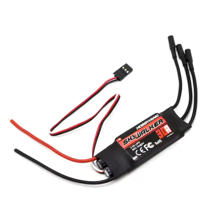 Hobbs Wings Skywalker 40A 50A 60A 80A 15A 20A 30A ESC Speed ​​Controller with UBEC for RC Airplane Helicopter